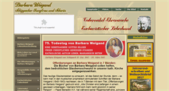 Desktop Screenshot of barbara-weigand.de